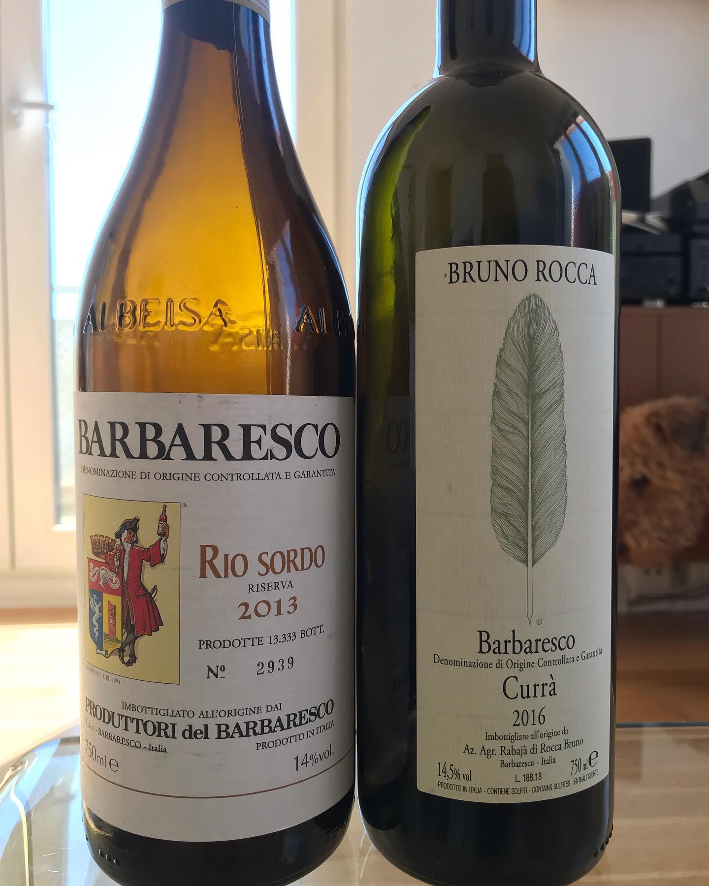 Piemont Study Curra and Rio Sordo, both Crus are very rich i...