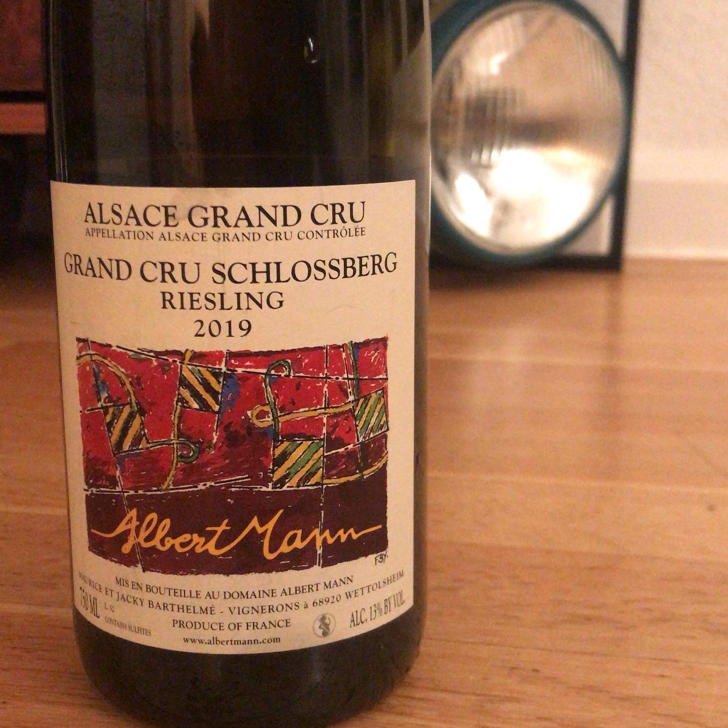 Riesling magic. Schlossberg 2019, it’s liquid tension. #alsa...