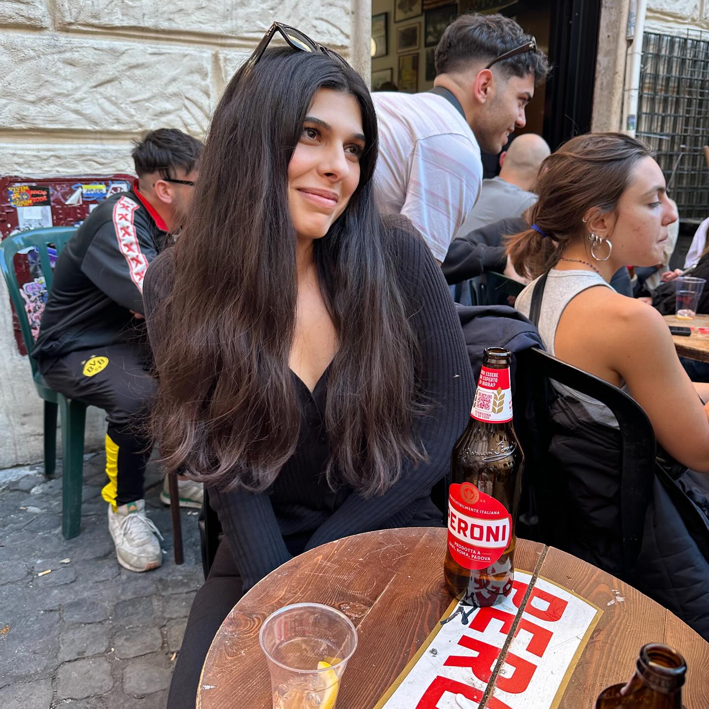 Between Peroni and Pierre, there are worlds.