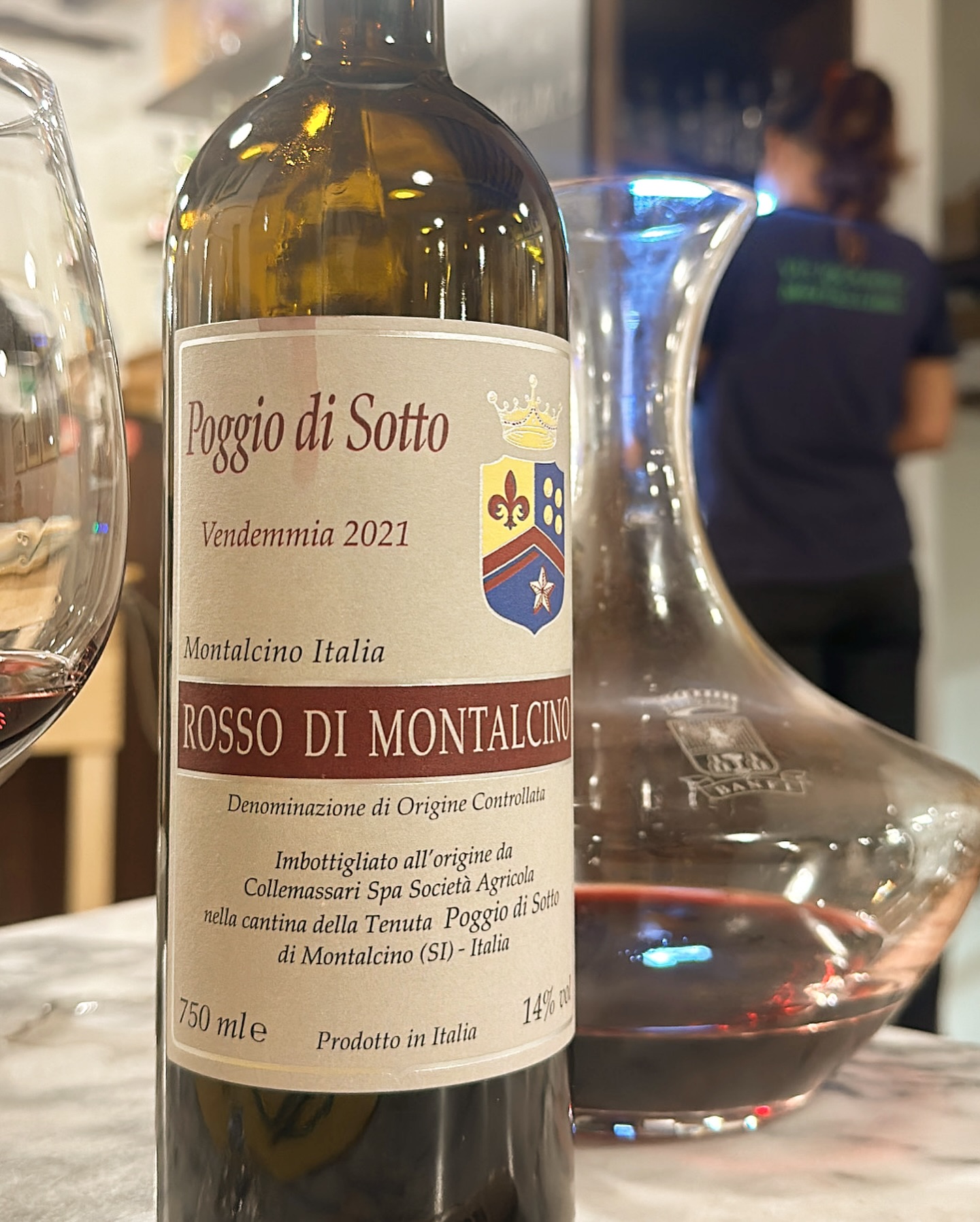 Little wonders of Montalcino. Small osteria with an excellen...