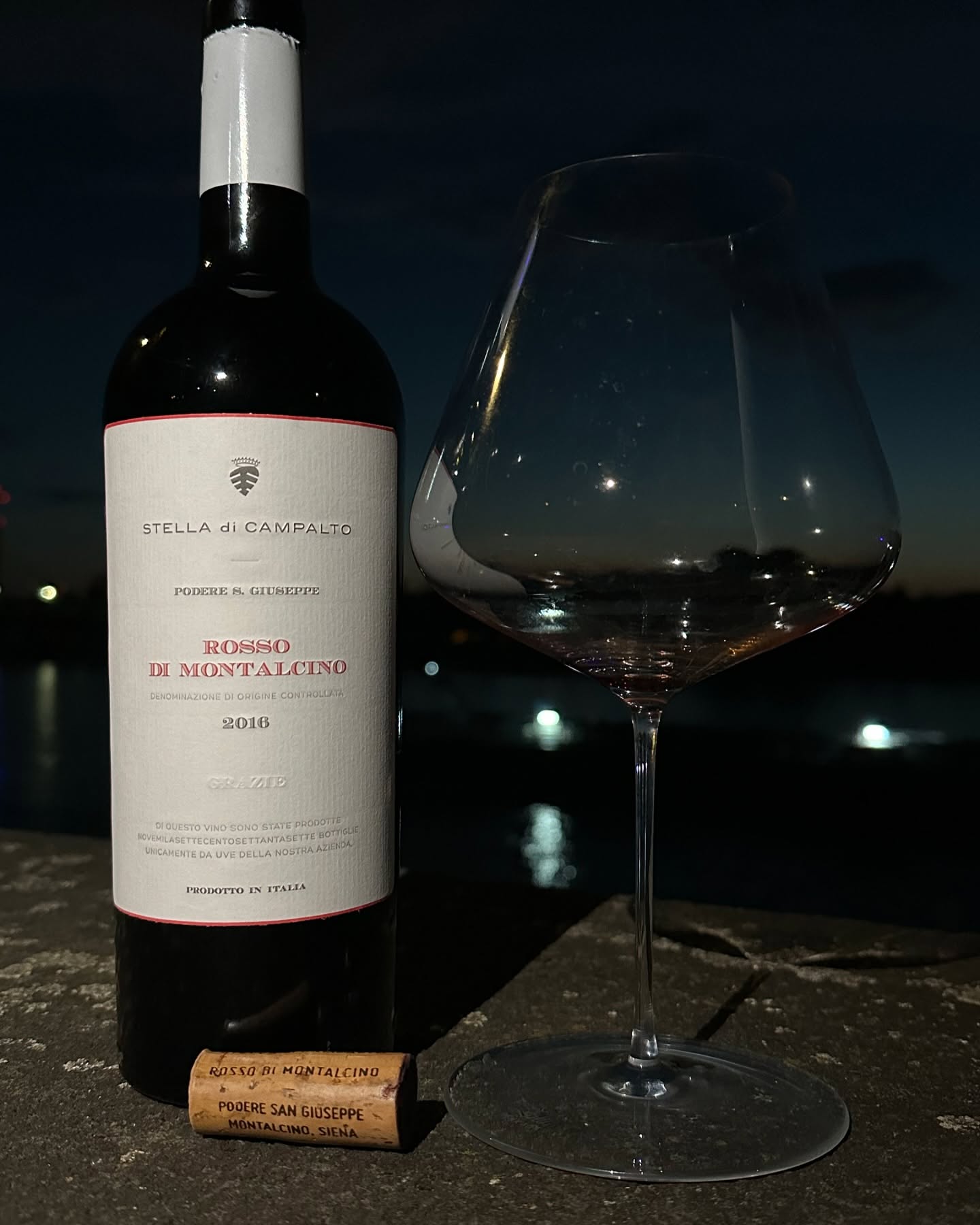 Rheinromantik with Stellas. 2016 Rosso di Montalcino from @s...